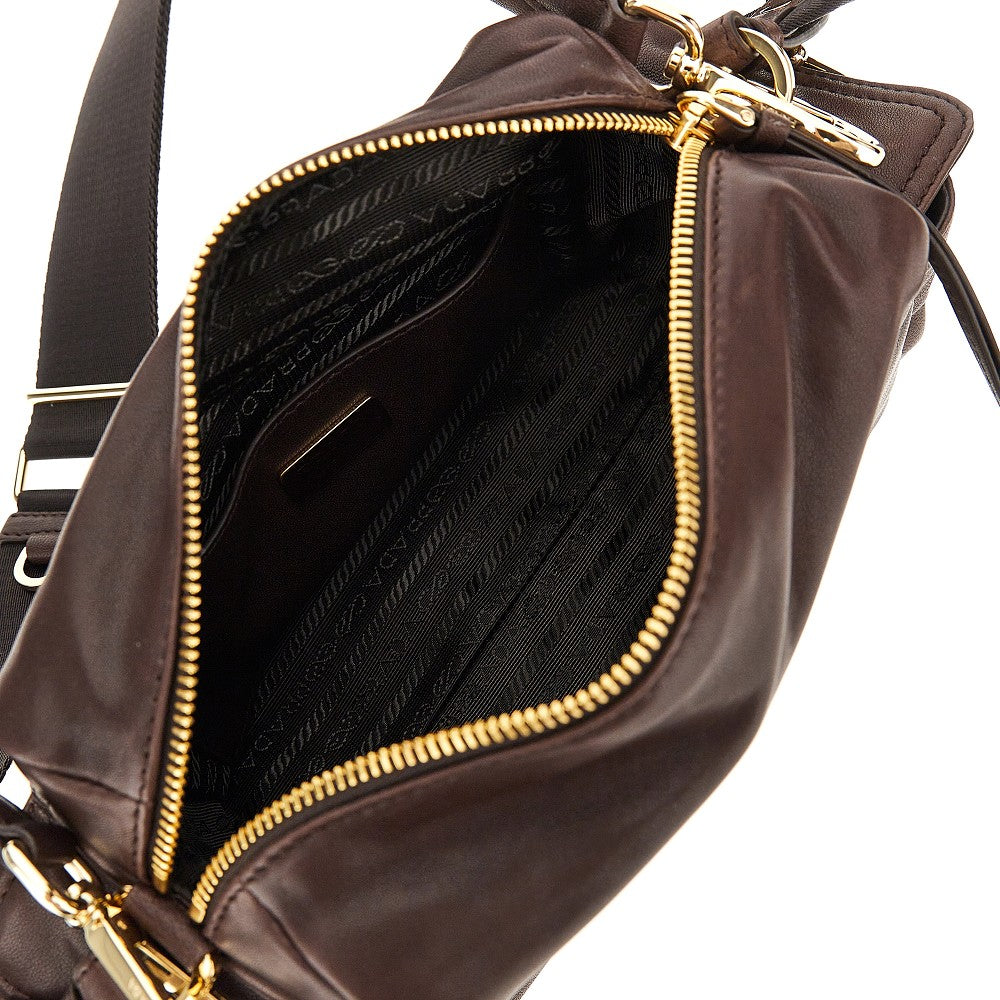 Nappa leather small 'Prada Explore' bag