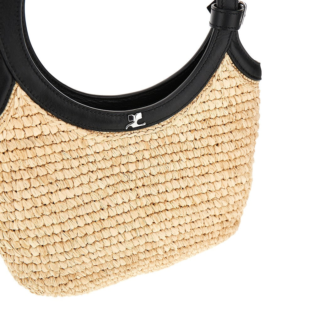 パリ直営店買付【COURREGES】Holly Bag Raphia Naturel HOLY RAFFIA BAG - courrèges