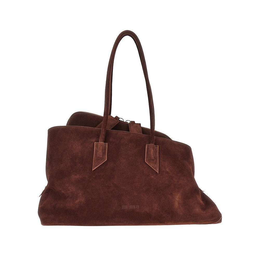 Borsa 'La Passeggiata' media in suede