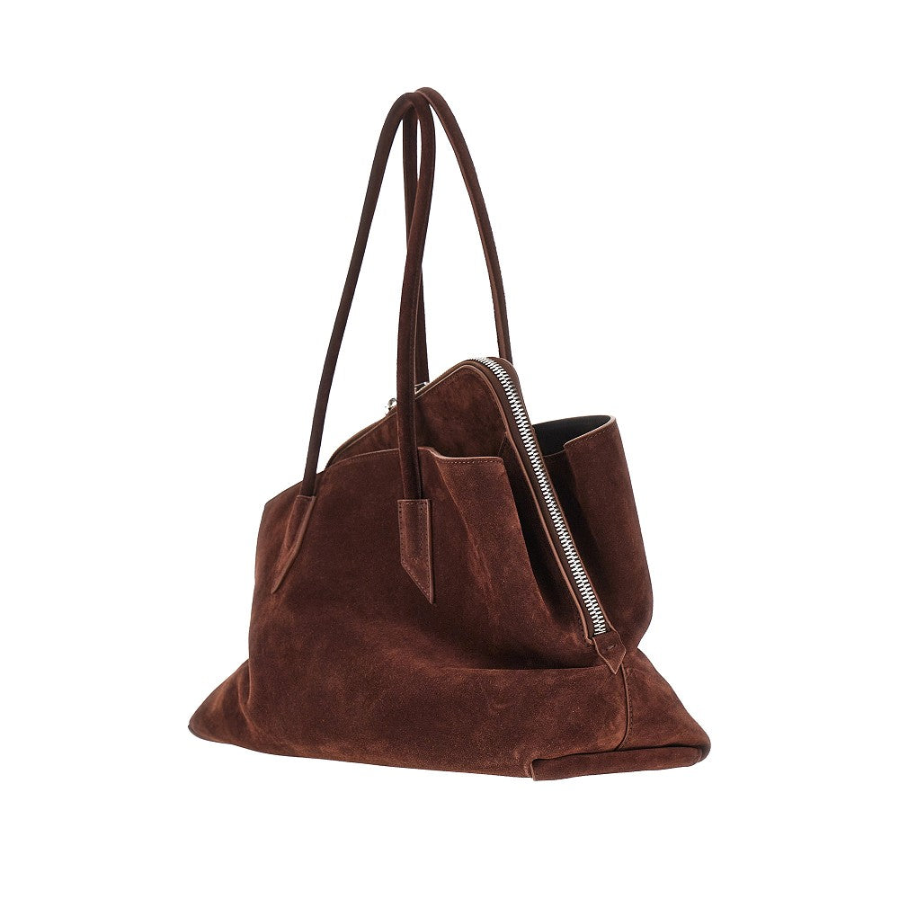Borsa 'La Passeggiata' media in suede