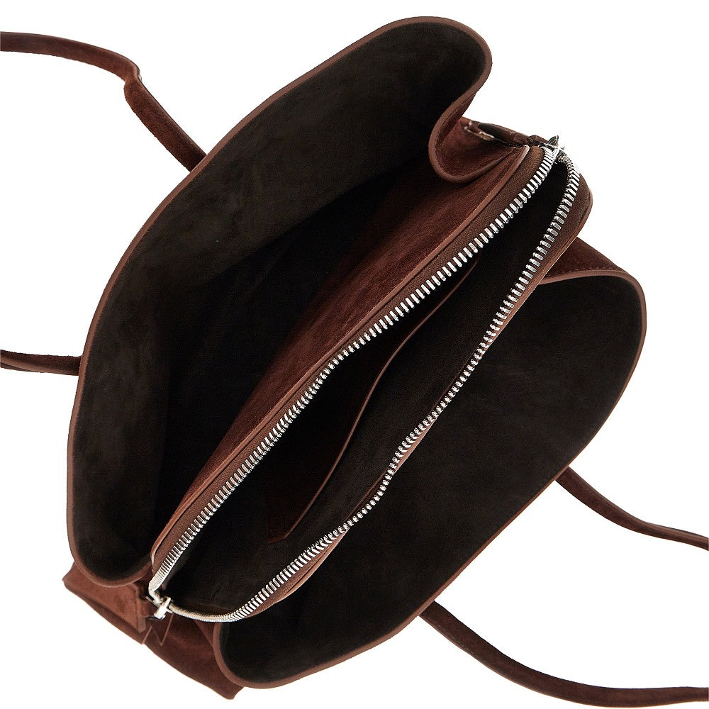 Borsa 'La Passeggiata' media in suede