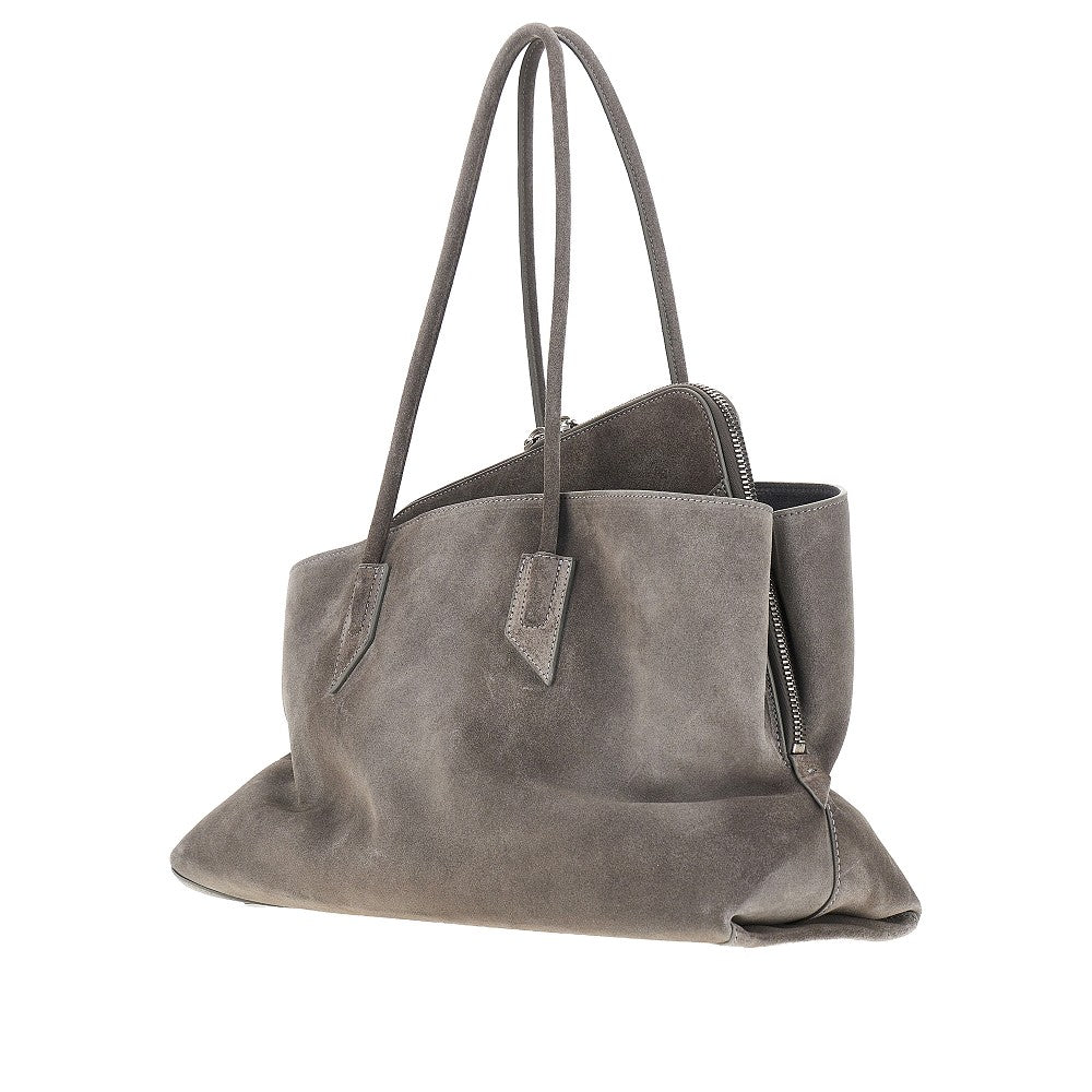 Borsa 'La Passeggiata' media in suede