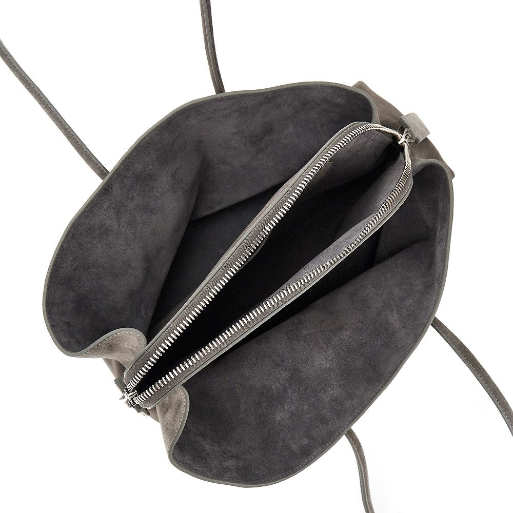 Borsa 'La Passeggiata' media in suede