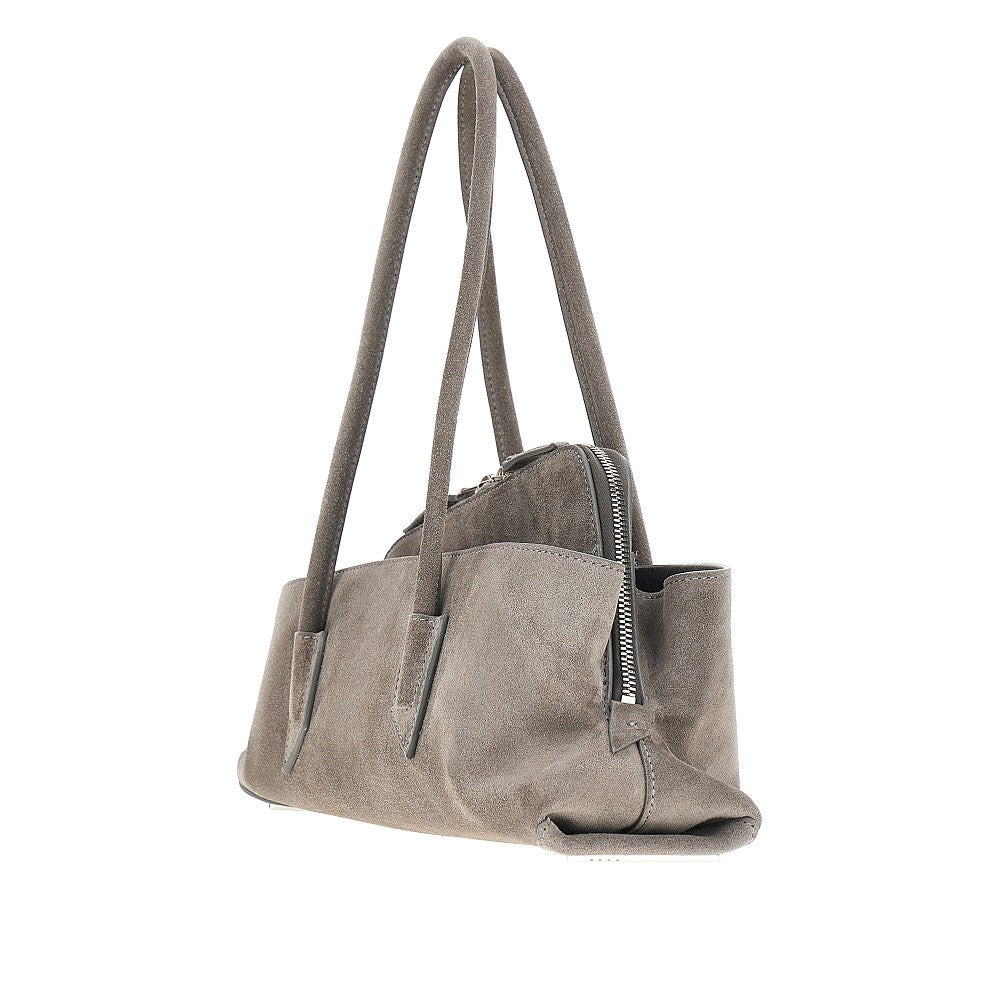 Borsa 'La Passeggiata' piccola in suede