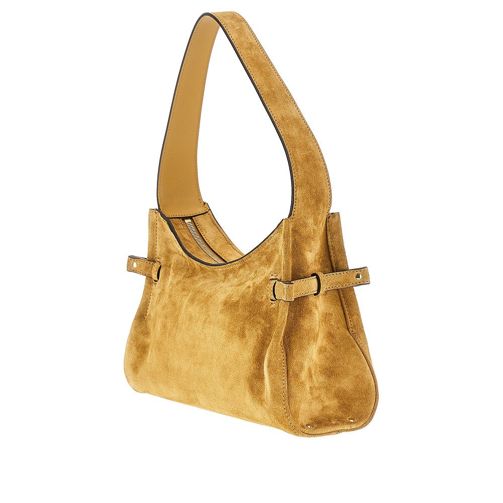 'Chloé Charms' suede leather shoulder bag