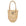 Borsa tote piccola 'Summer Banana' in rafia