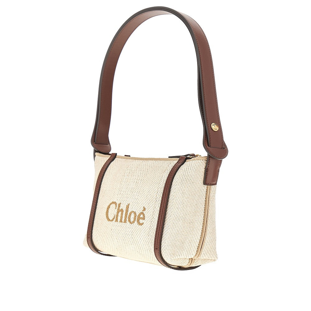 Borsa a spalla 'Chloé Carry' in tessuto