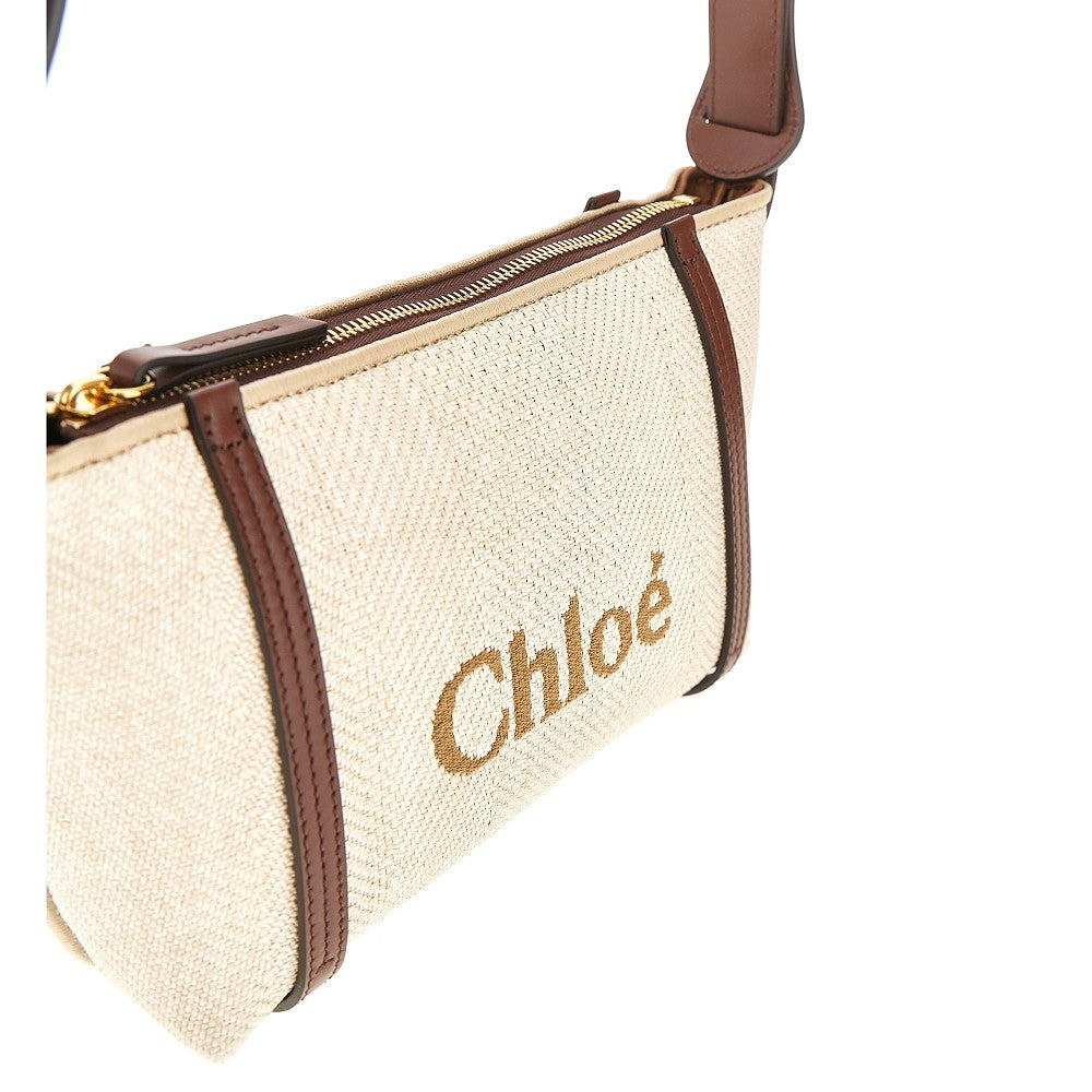 Borsa a spalla 'Chloé Carry' in tessuto
