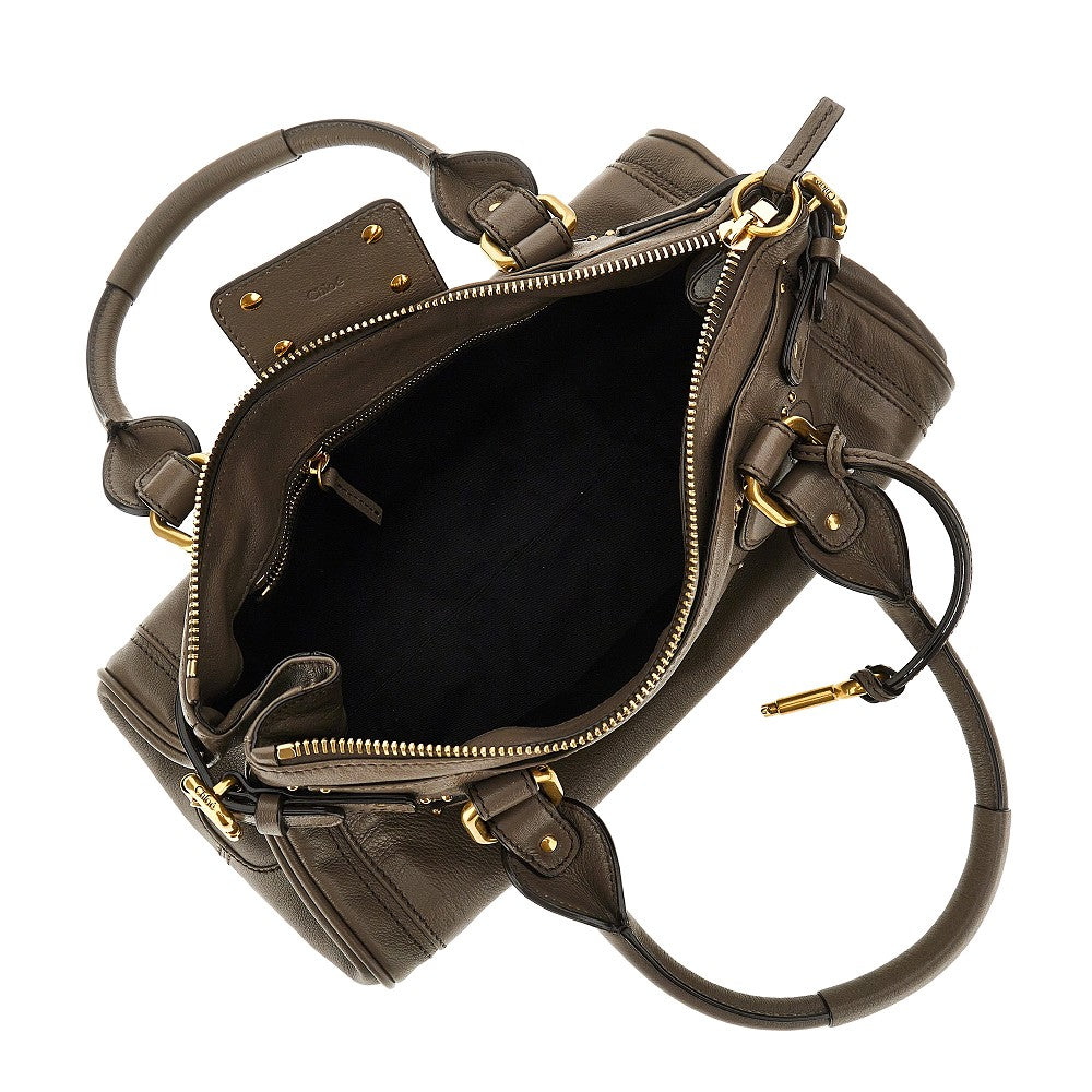 'Paddington' grained leather bag