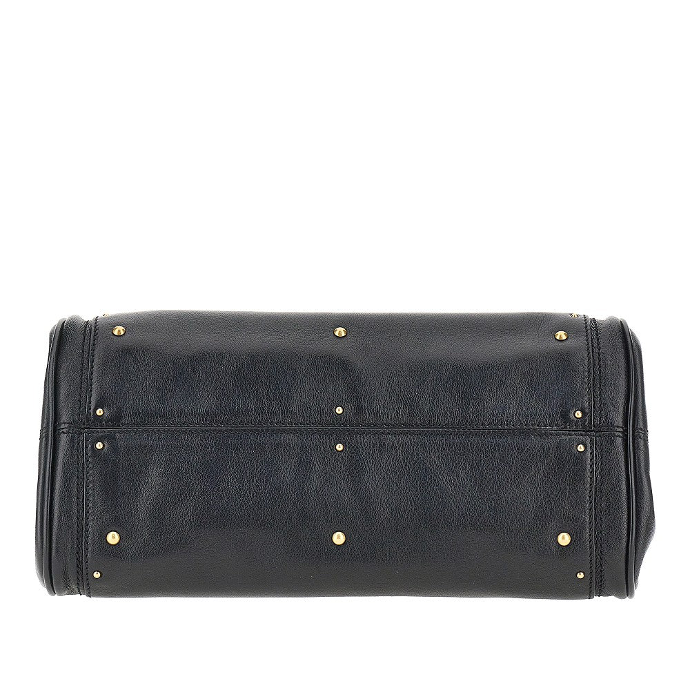 'Paddington' grained leather bag