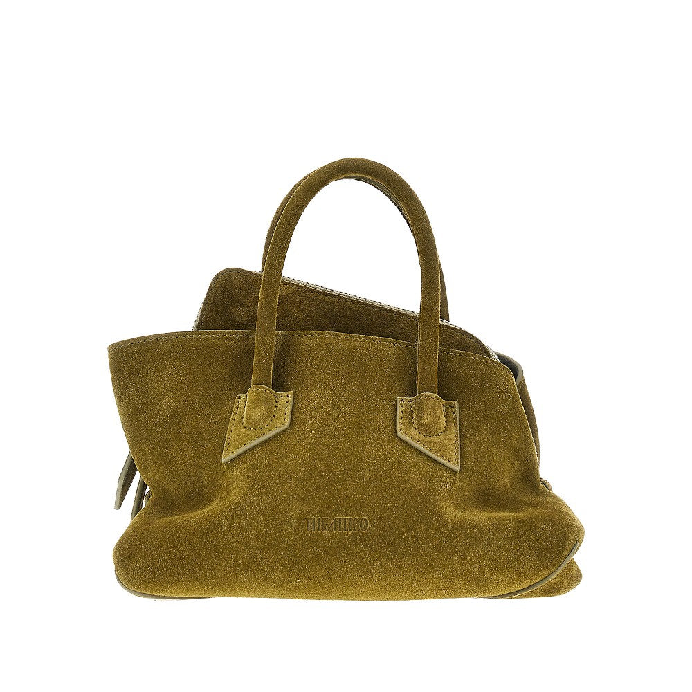 Suede leather mini 'La Passeggiata' bag