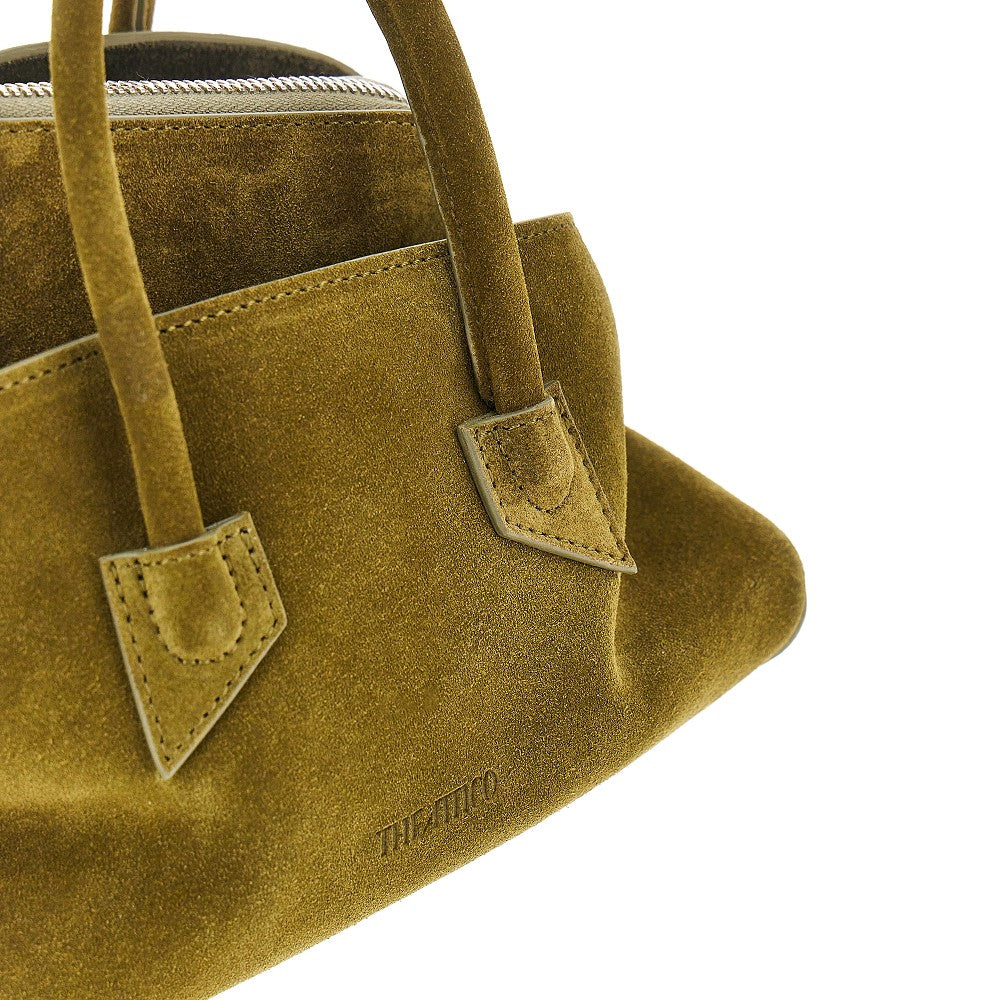 Suede leather mini 'La Passeggiata' bag