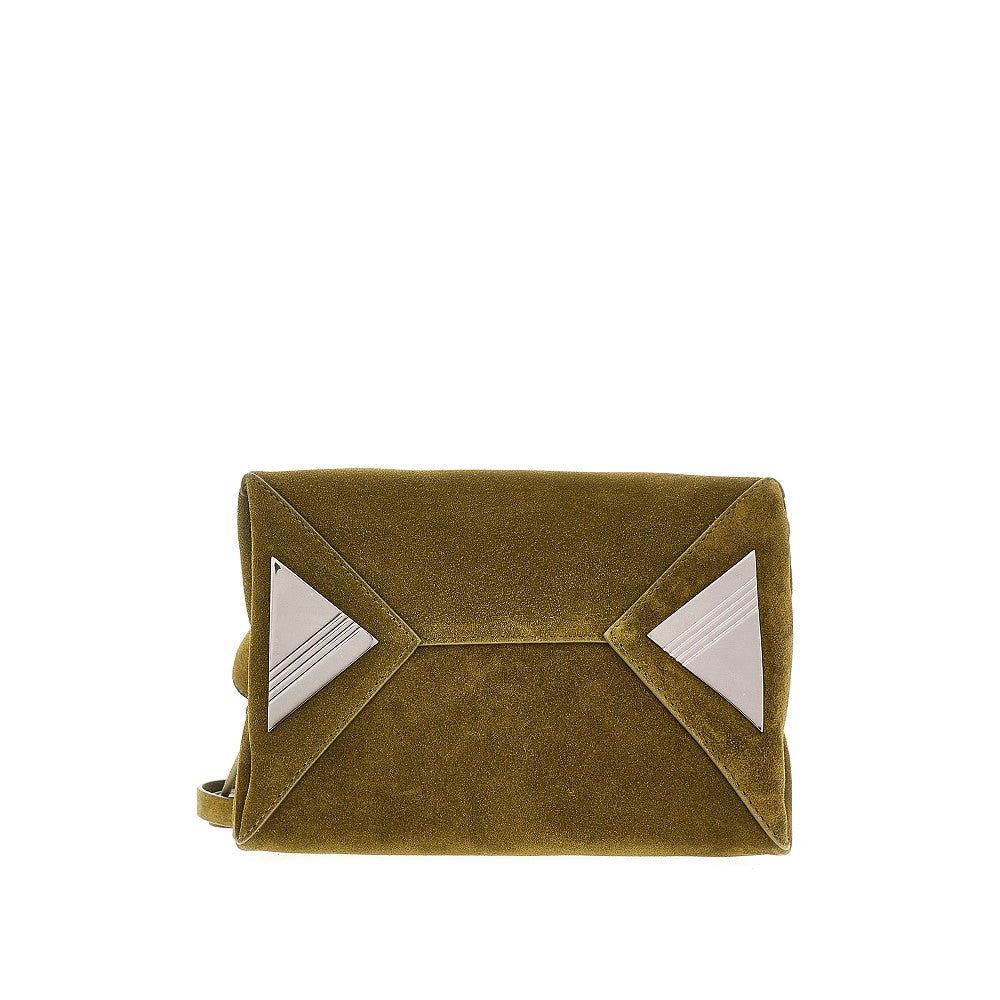 Suede leather mini 'La Passeggiata' bag