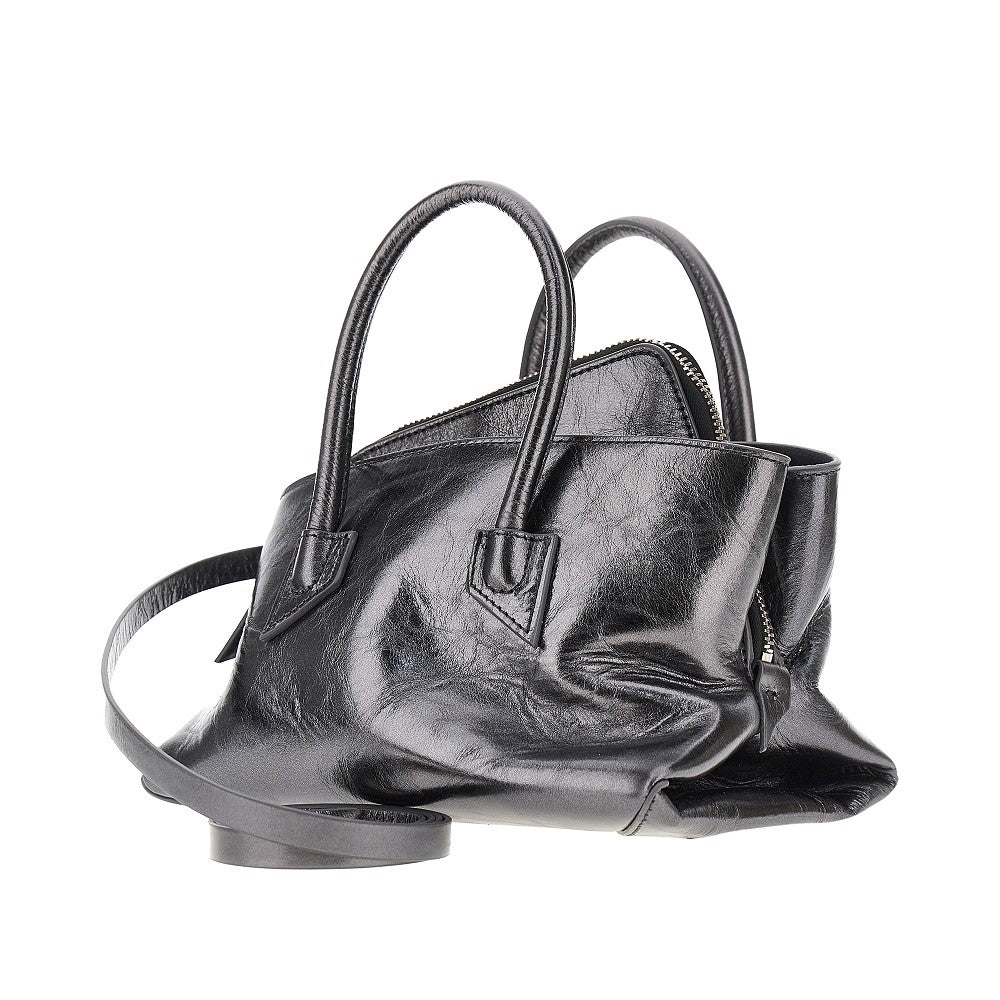 Leather mini 'La Passeggiata' bag