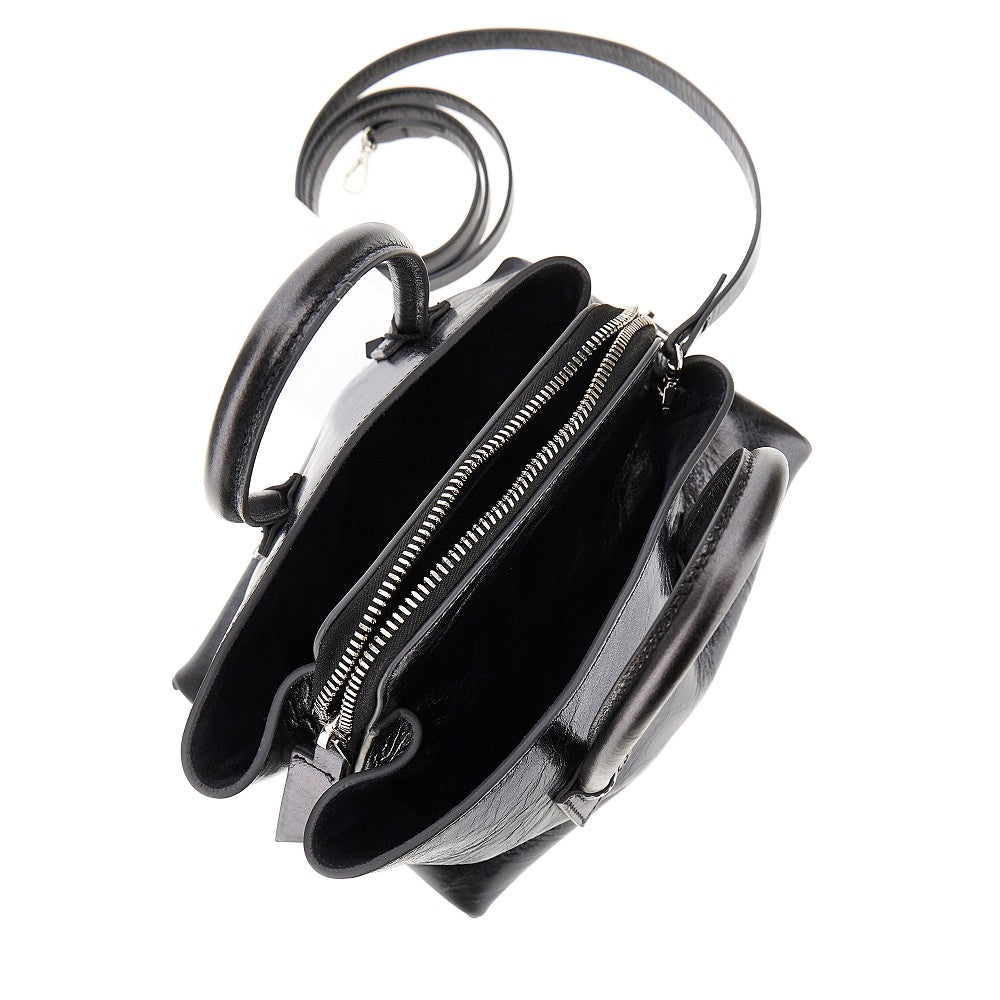 Leather mini 'La Passeggiata' bag