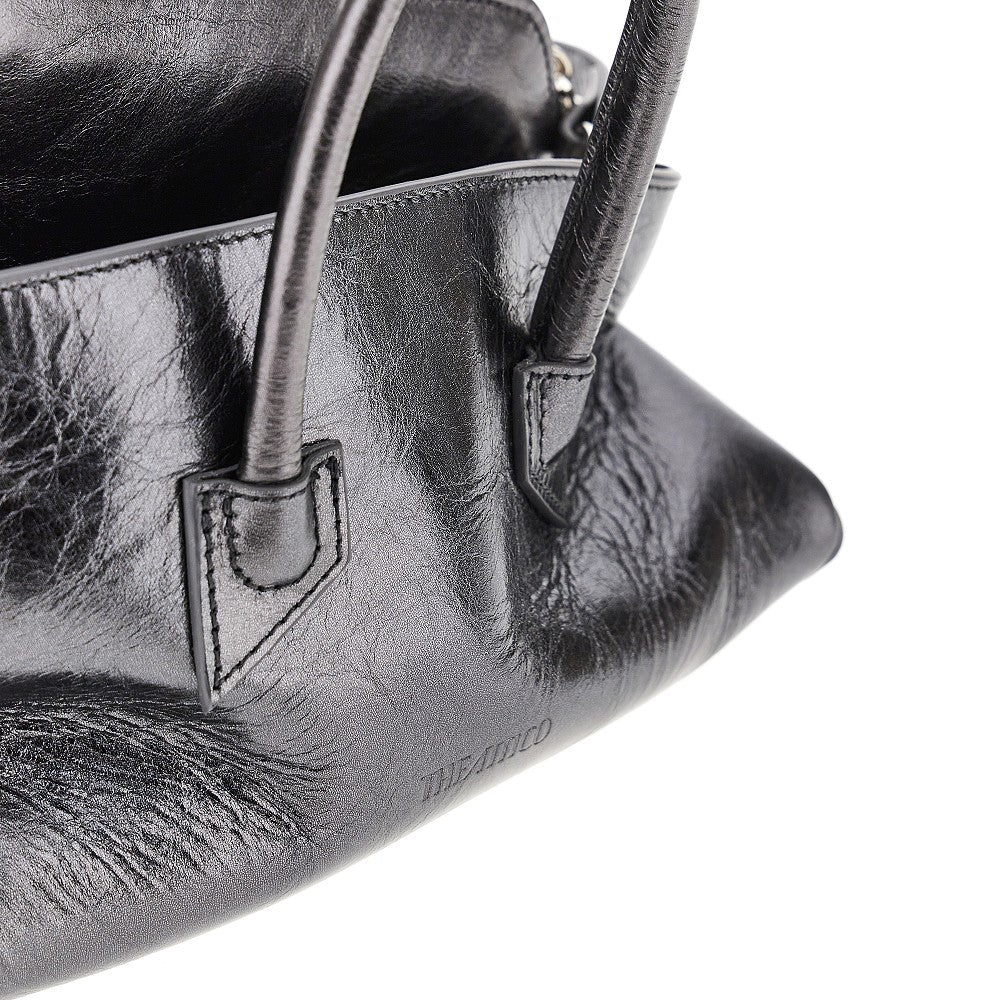 Leather mini 'La Passeggiata' bag