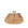 Borsa 'Pasticcino' piccola in pelle
