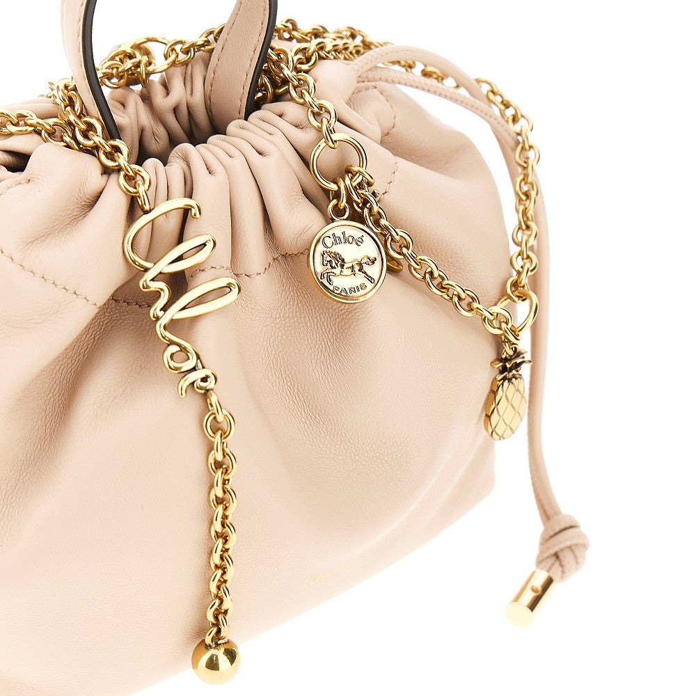 'Mini Chloé Icons' leather bag with chain