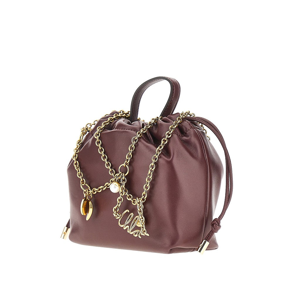 'Chloé Icons' leather mini bag with chain