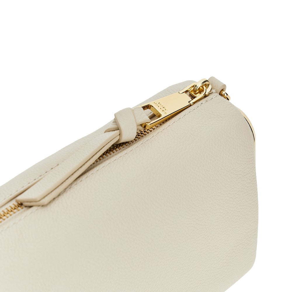 'The Snapshot' grained leather shoulder bag