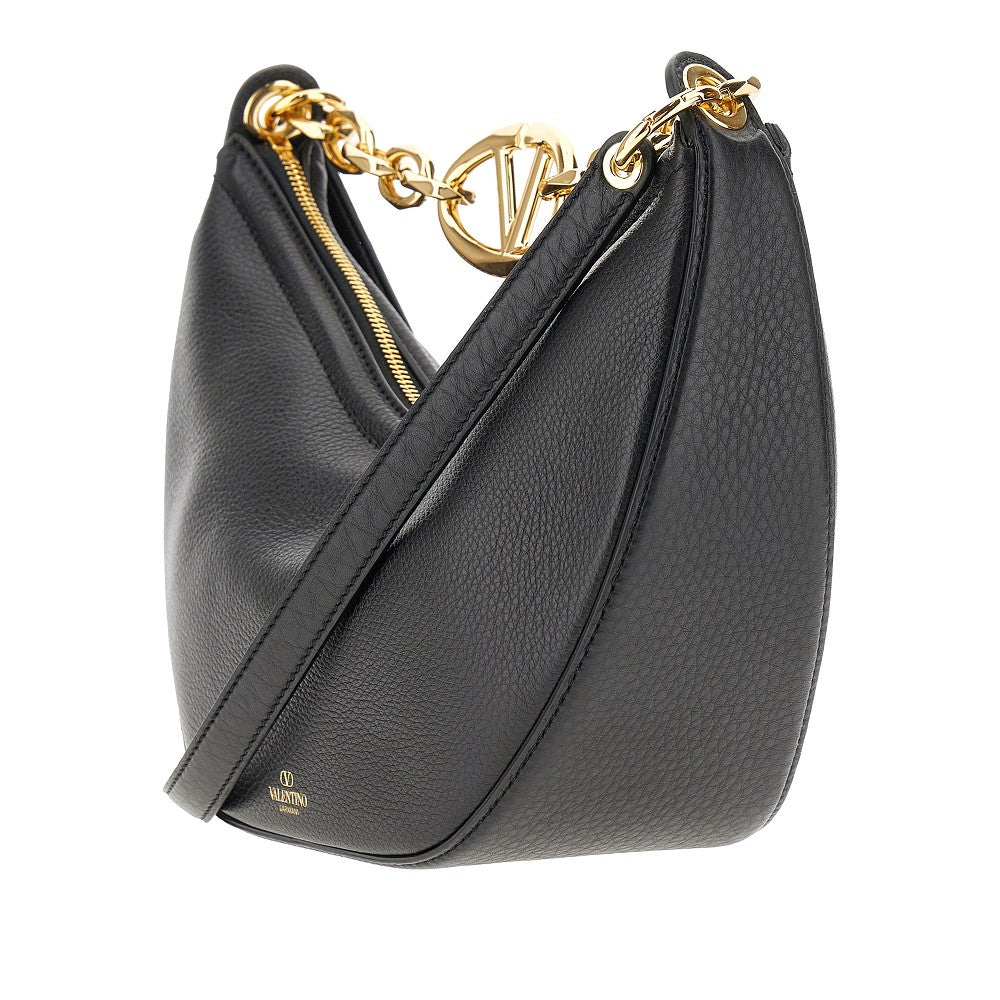 Borsa hobo &#39;VLogo Moon&#39; piccola