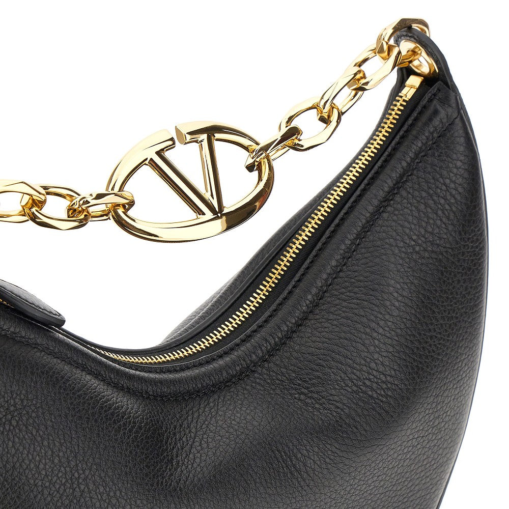 Borsa hobo &#39;VLogo Moon&#39; piccola