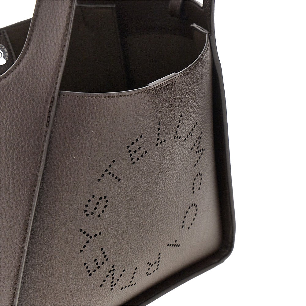 Grained vegan leather 'Stella Logo' bag