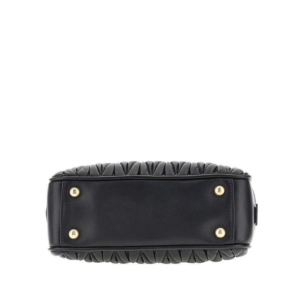 Matelassé nappa leather small 'Arcadie' bag