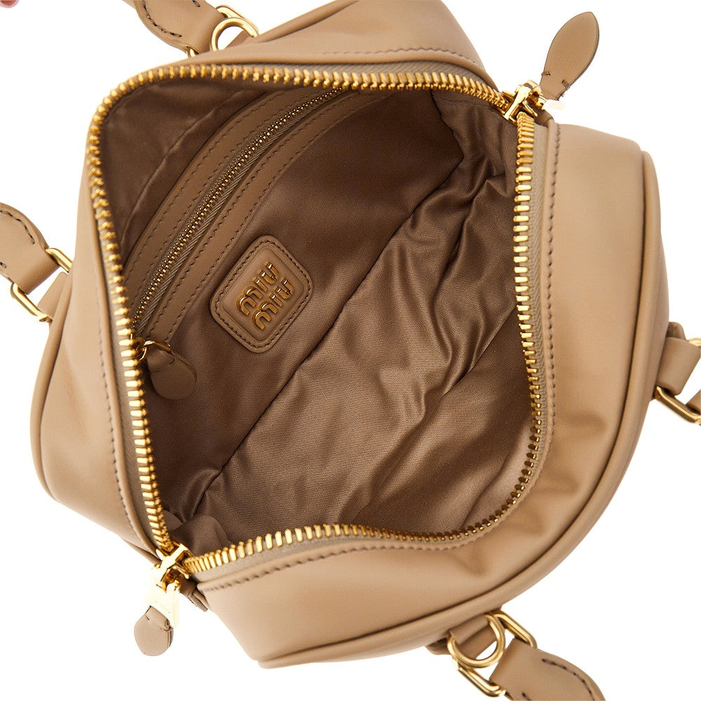Padded nappa leather small 'Arcadie' bag