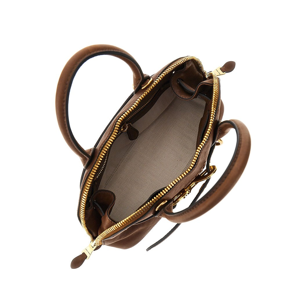 Borsa 'Aventure' piccola in nappa