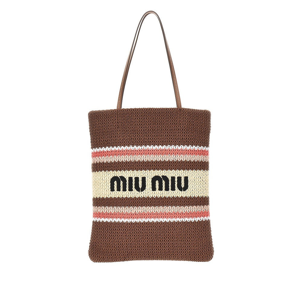 Tote bag in filati intrecciati
