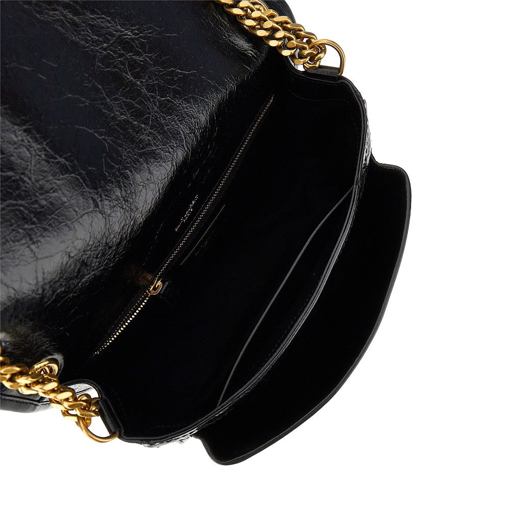 Quilted leather medium 'Niki' bag