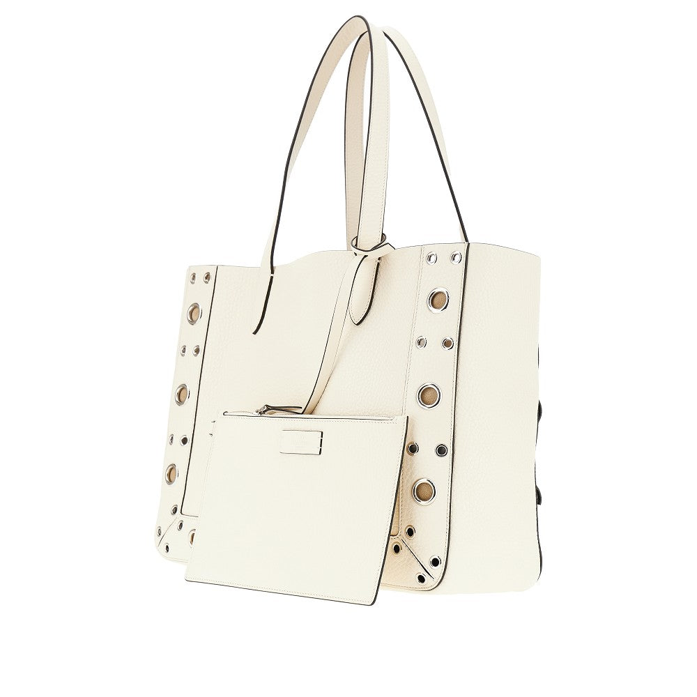 Leather &#39;Nellcôte&#39; medium shopping bag