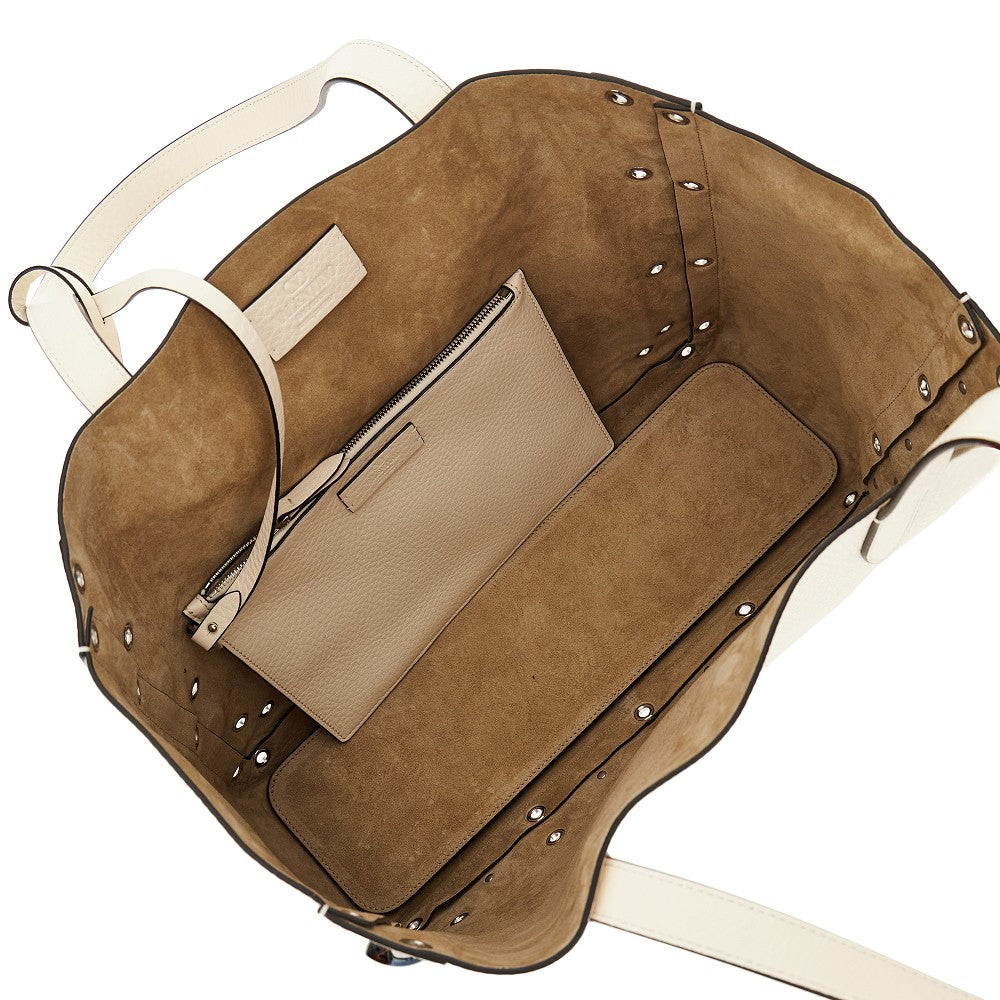 Leather &#39;Nellcôte&#39; medium shopping bag