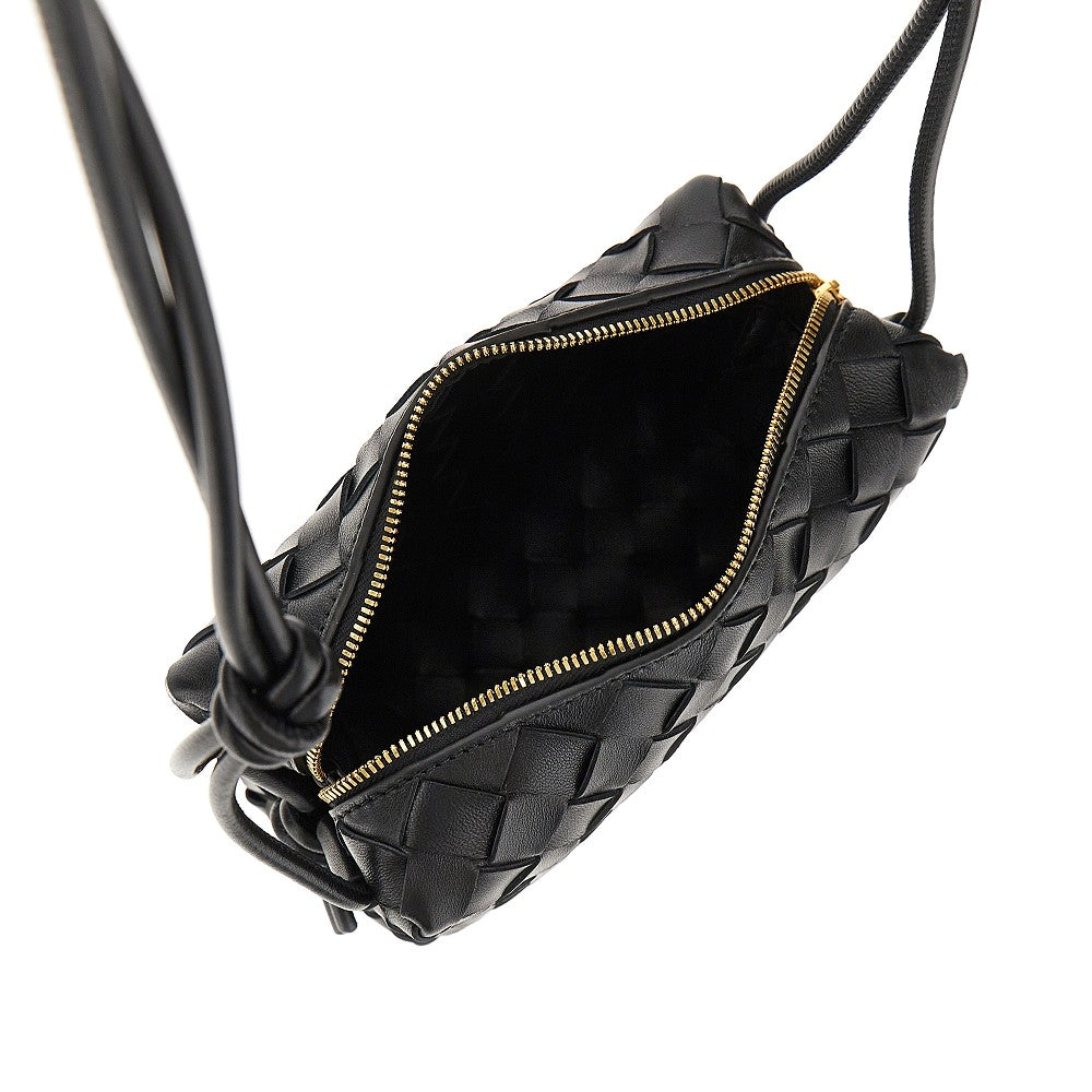 Borsa &#39;Mini Loop&#39; in pelle Intrecciato