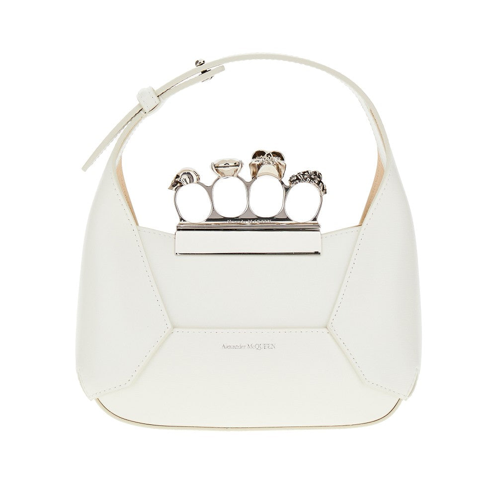 Borsa Hobo Jewelled mini in pelle