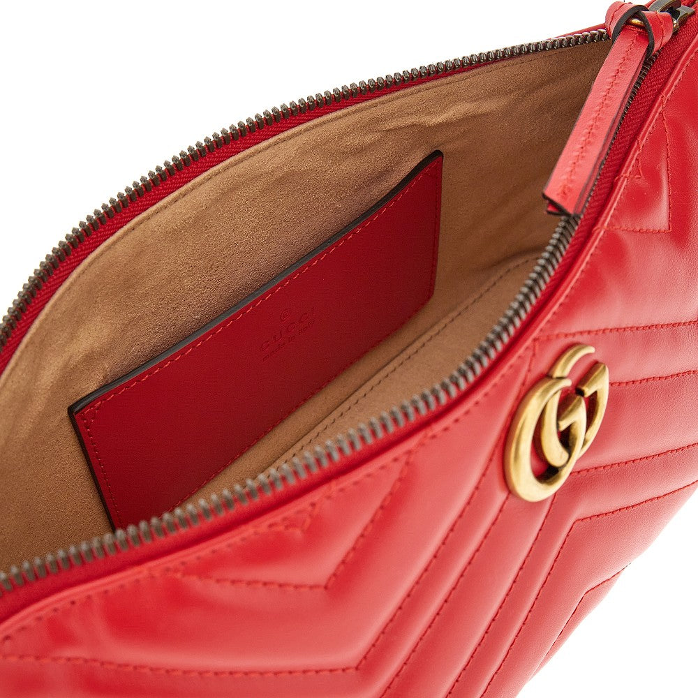 Borsa &#39;GG Marmont&#39; in pelle matelassé
