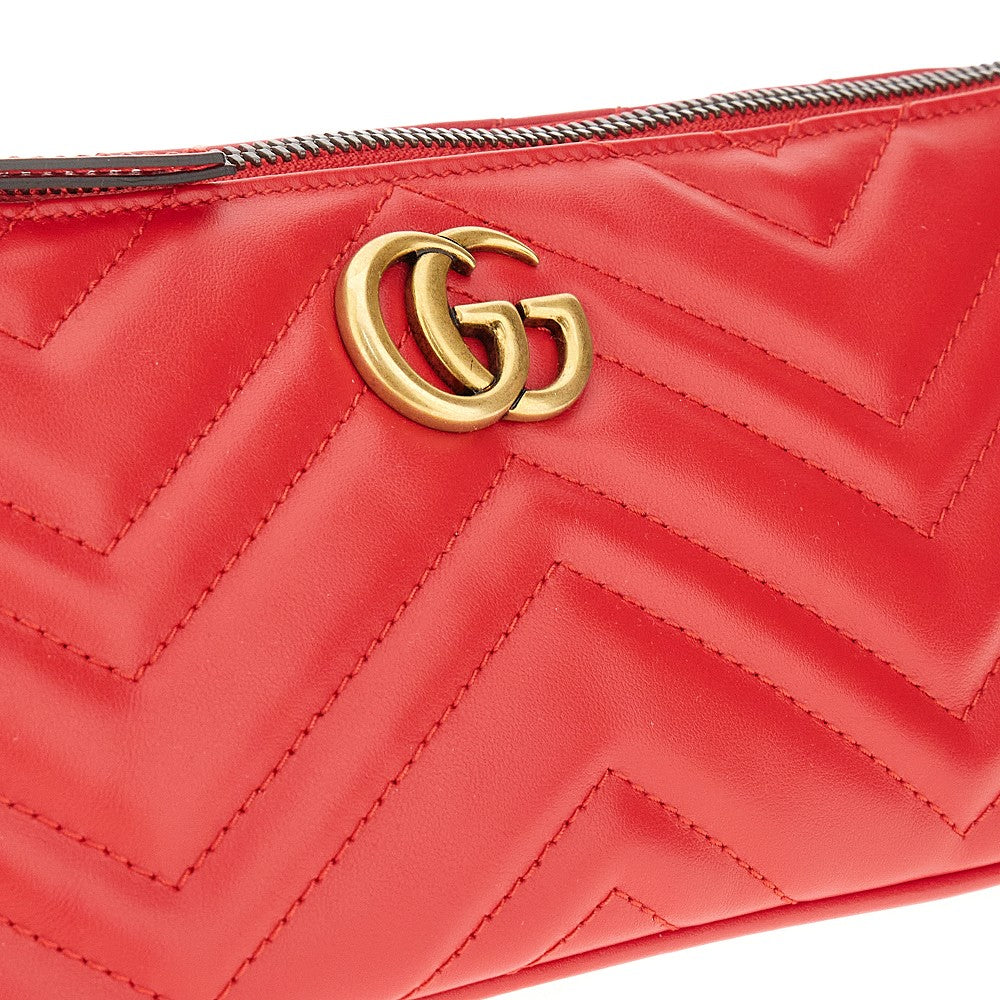 Borsa &#39;GG Marmont&#39; in pelle matelassé