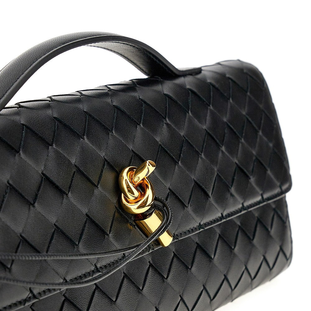 'Andiamo' nappa leather clutch