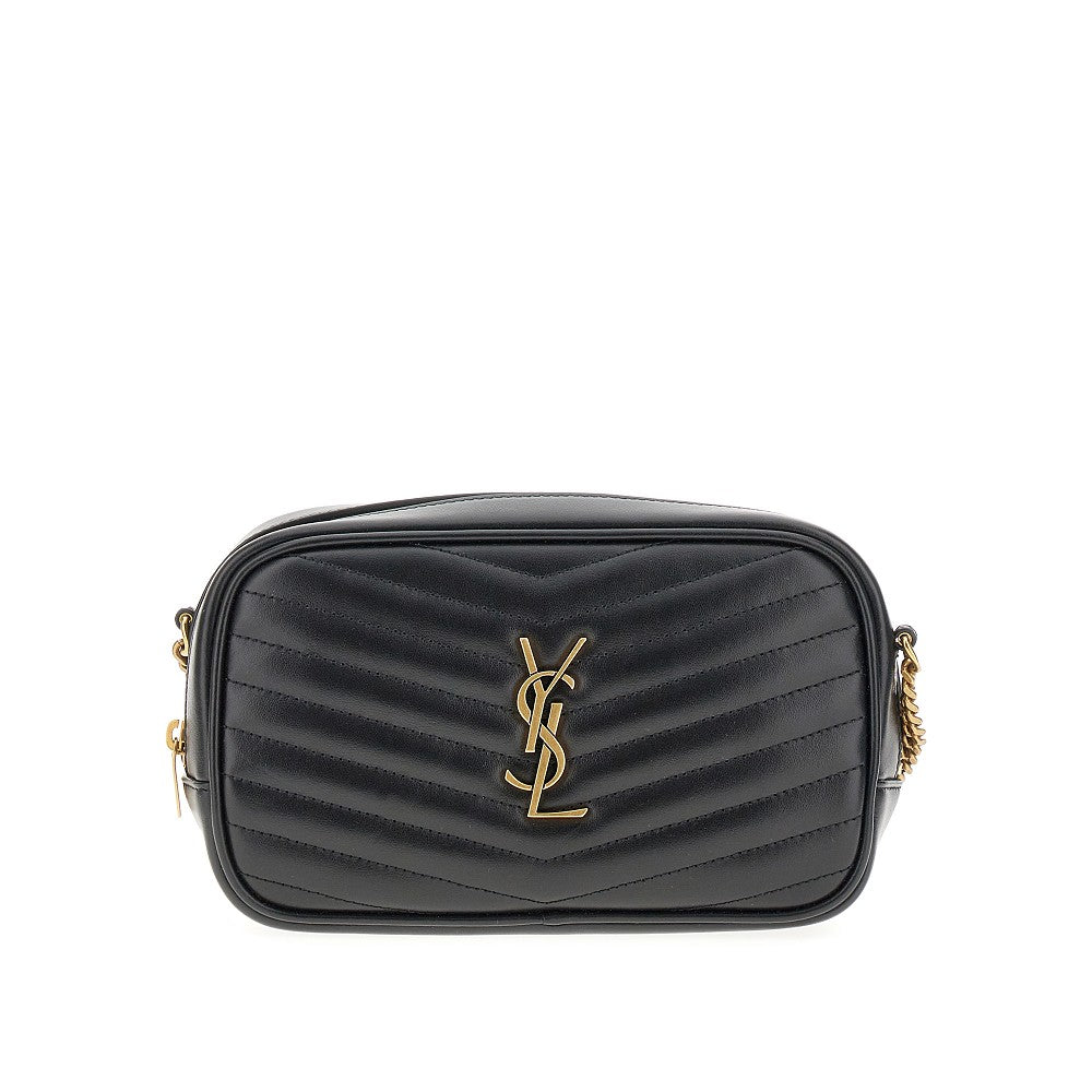 Borsa mini Lou in pelle trapuntata