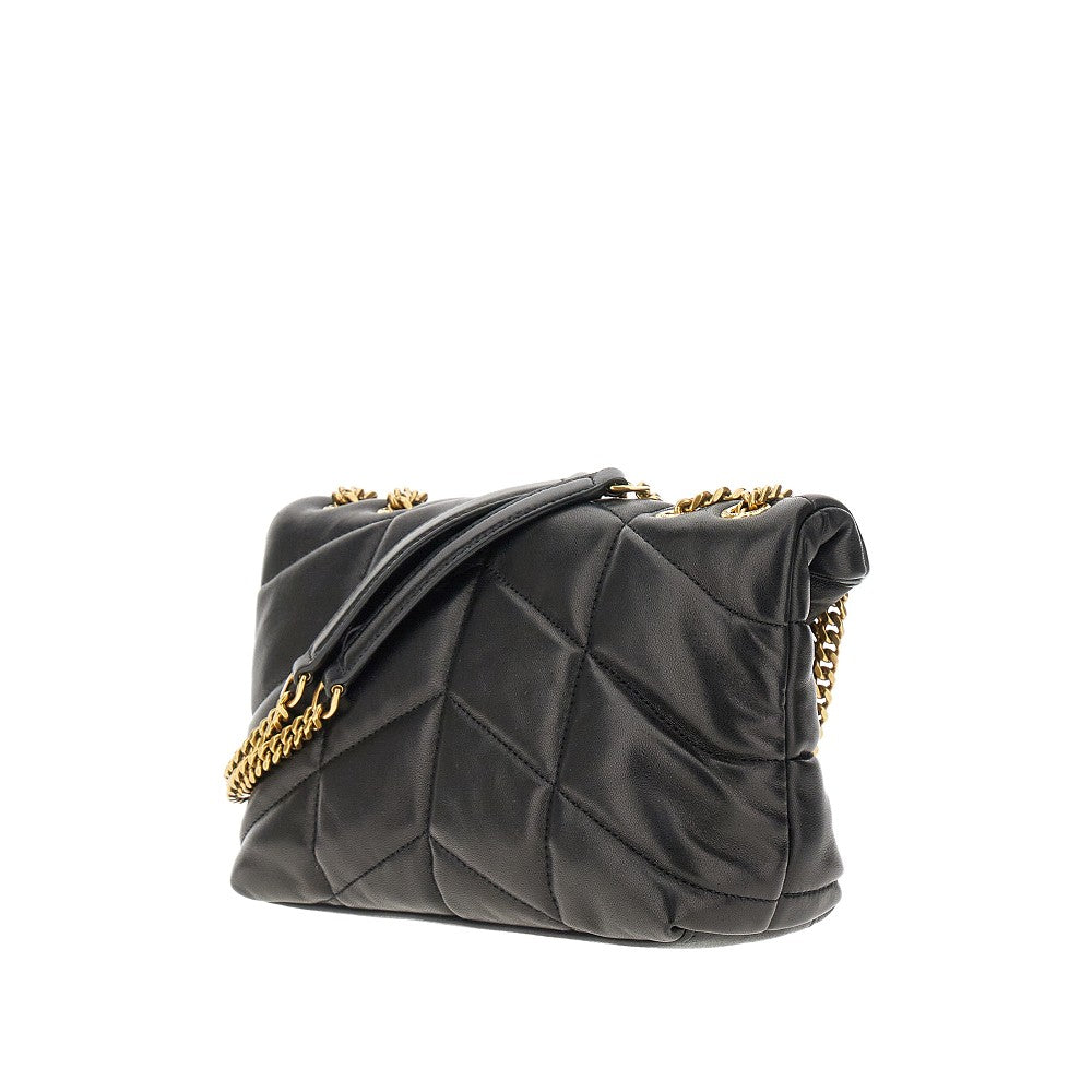 Quilted nappa leather 'Puffer toy' bag