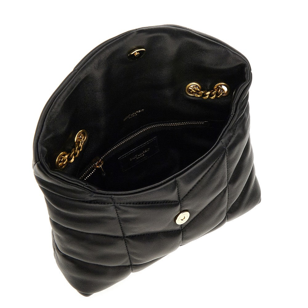 Quilted nappa leather 'Puffer toy' bag