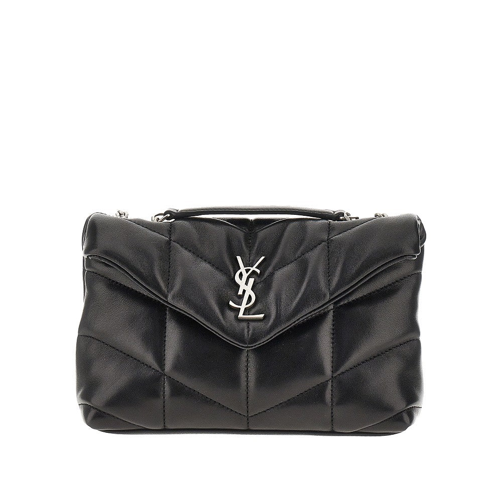 Quilted nappa leather 'Puffer toy' bag