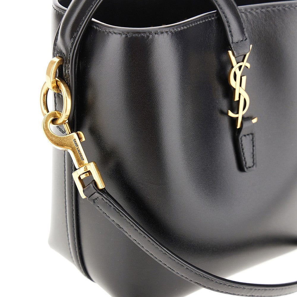 Leather mini 'Le 37' bucket bag
