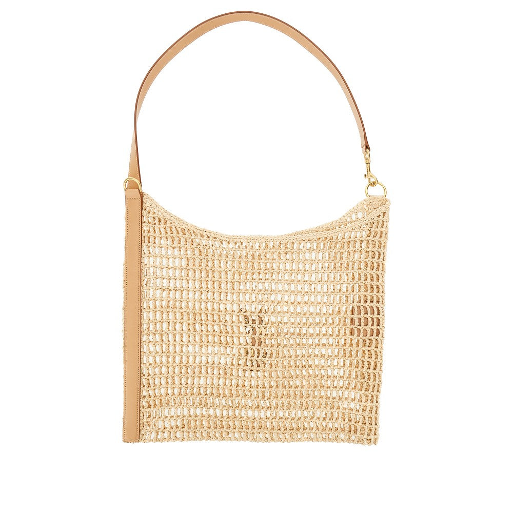'Oxalis' crochet raffia bag