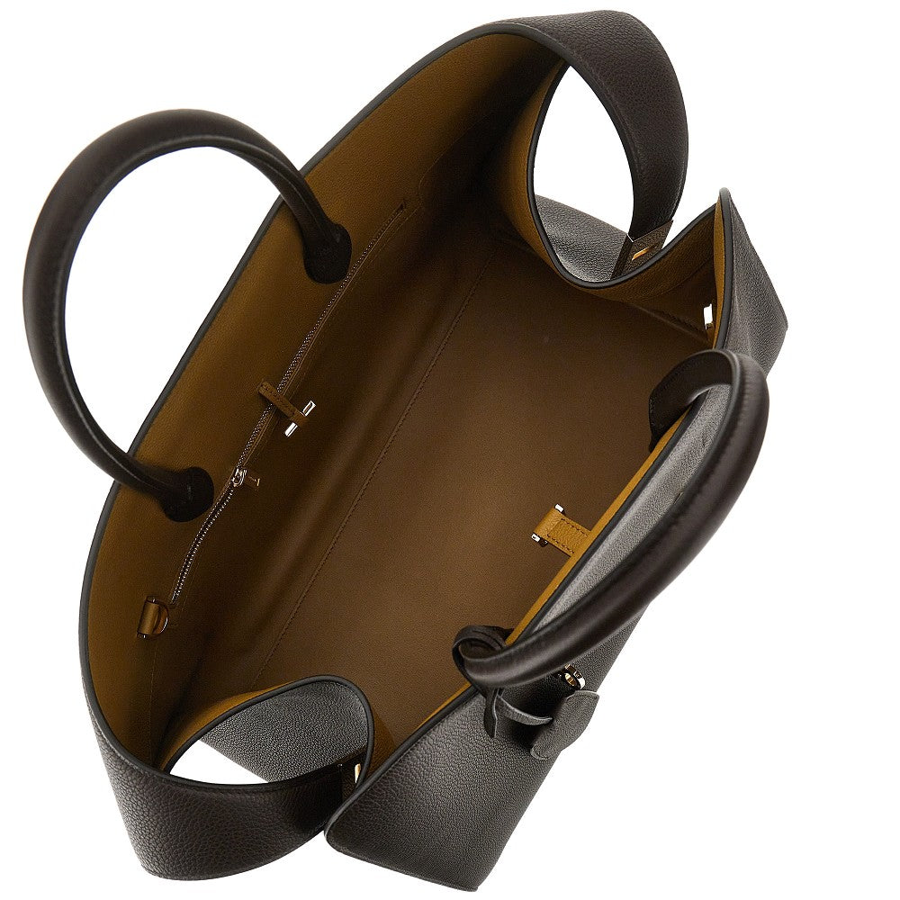 Large 'Hug' leather bag