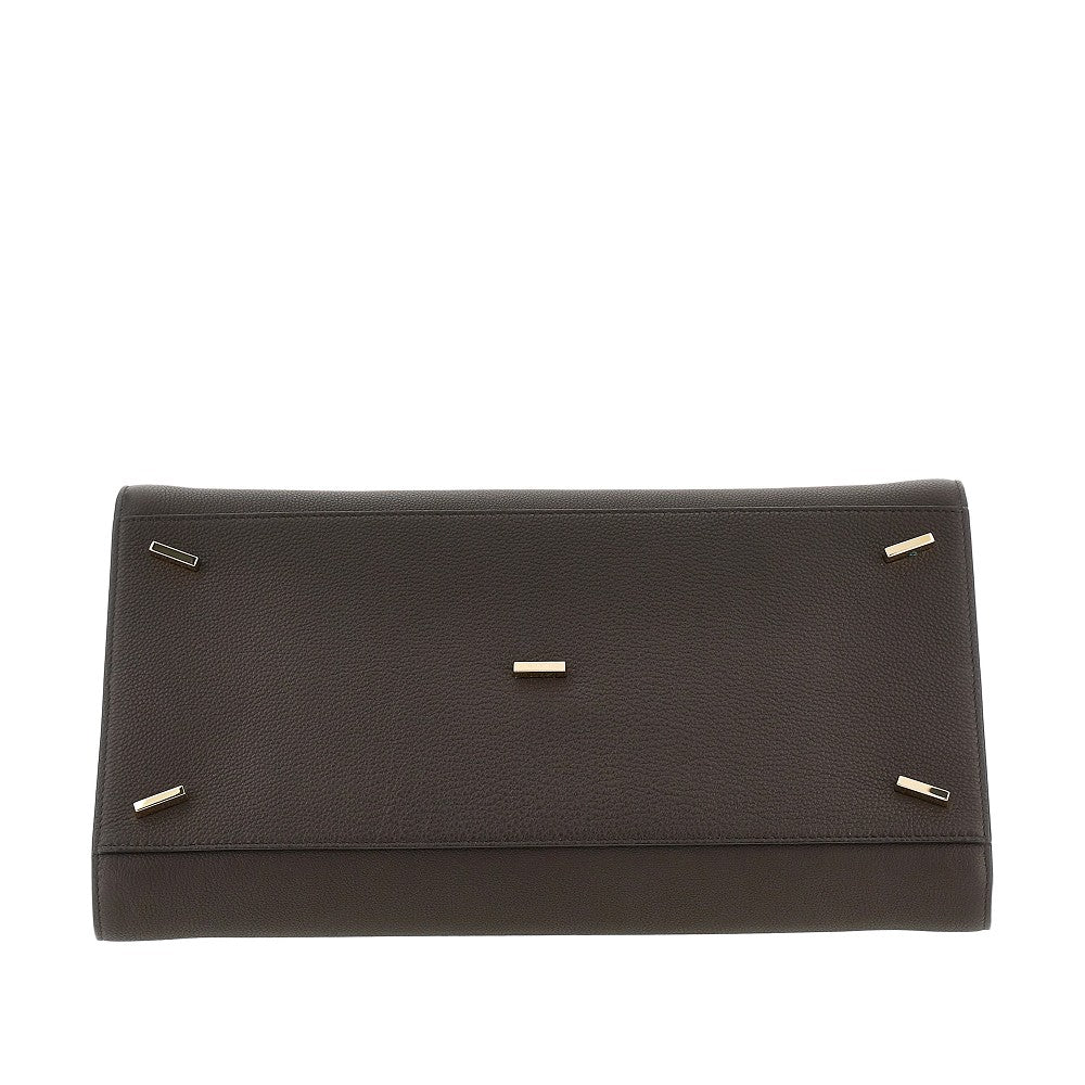 Large 'Hug' leather bag