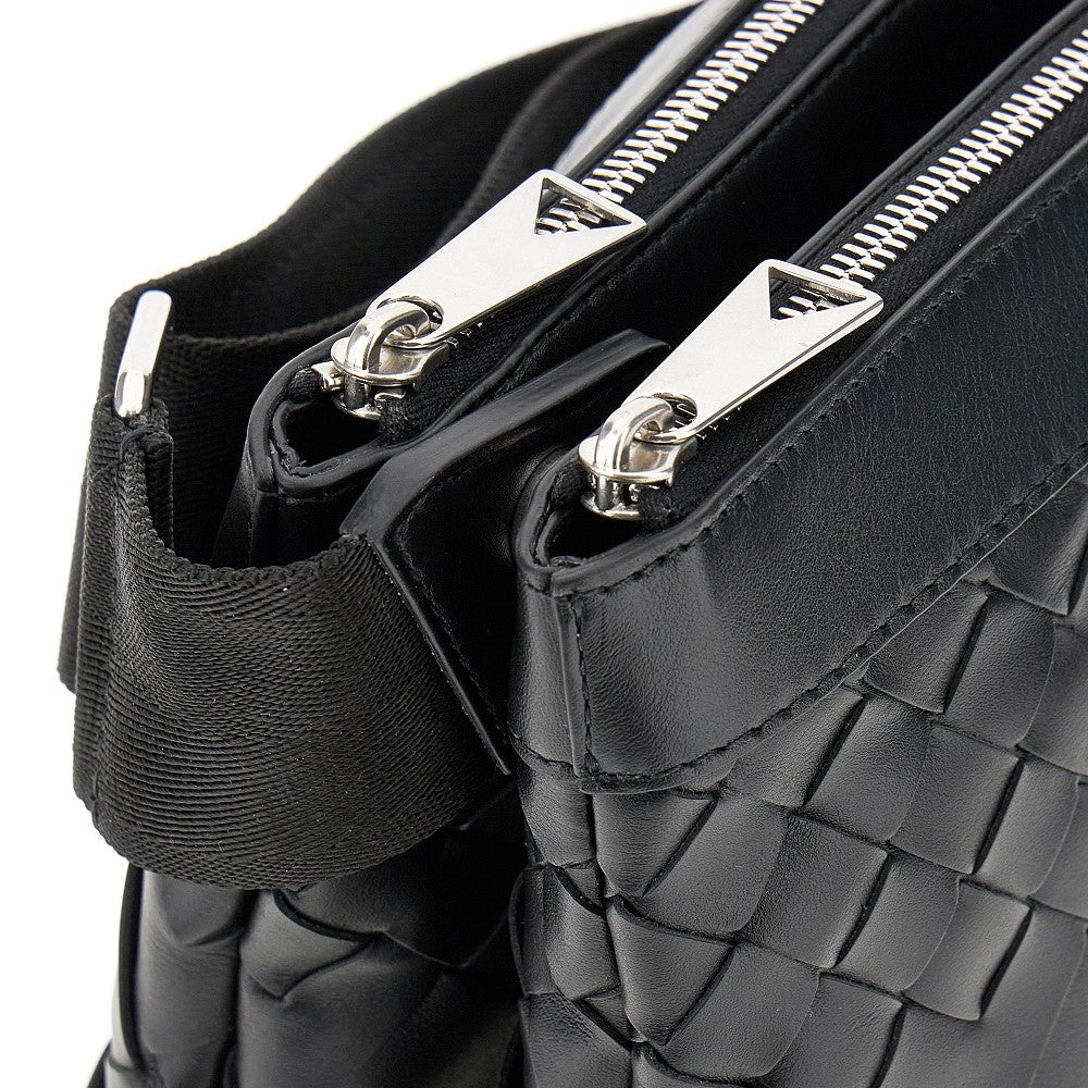 Intrecciato leather &#39;Duo&#39; bag