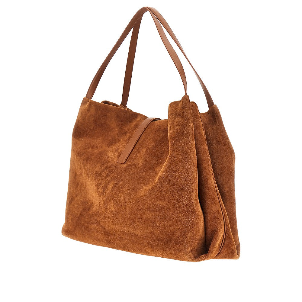 Tote bag 'Ferragamo Mia' grande in suede