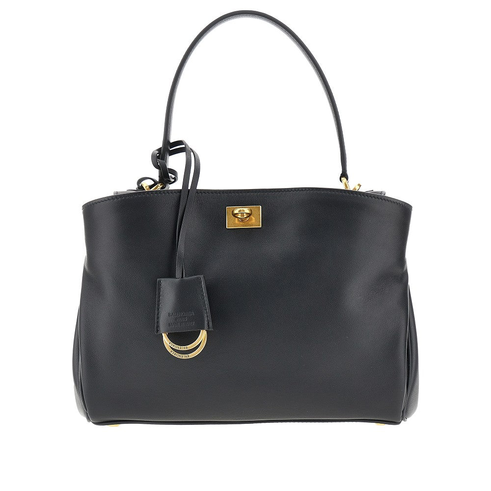 Smooth leather small 'Rodeo' bag